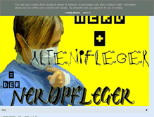 Tablet Screenshot of blog.nerdpfleger.de